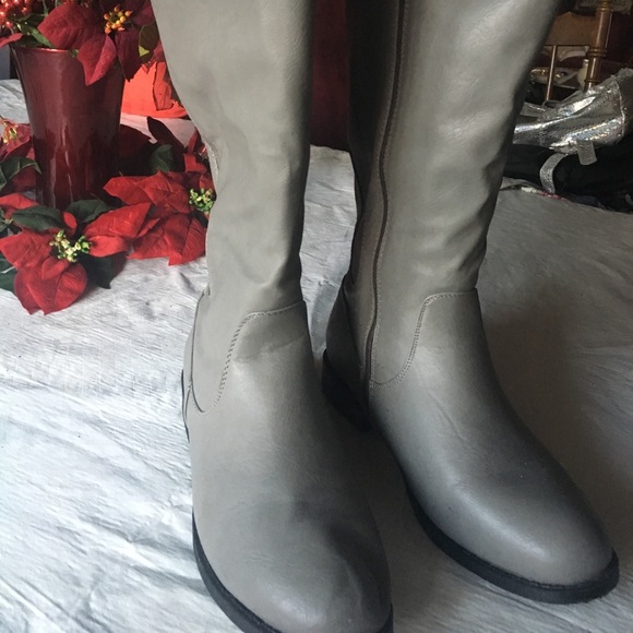 torrid grey boots